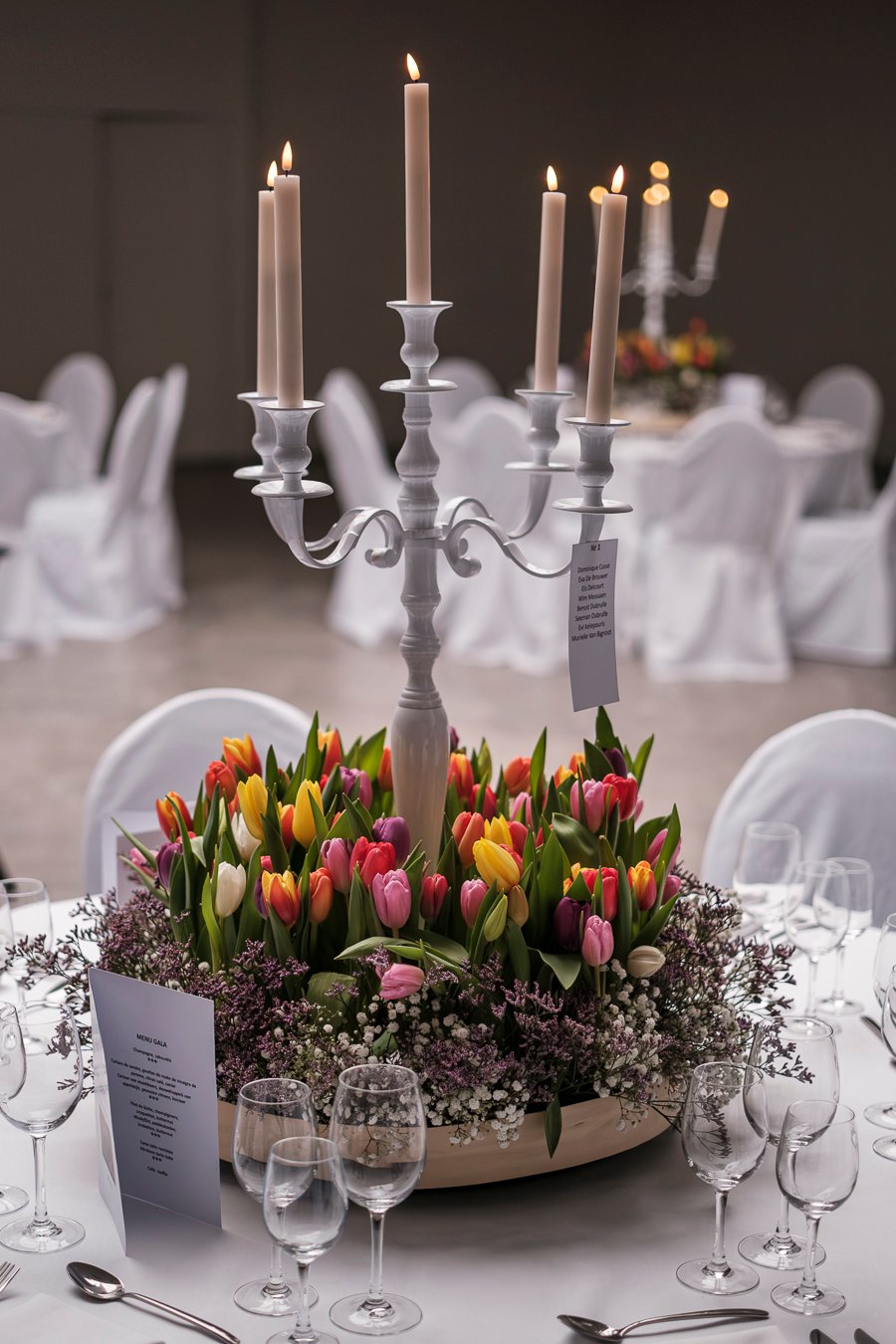 Décoration florale de mariage — Isabeau & Michel