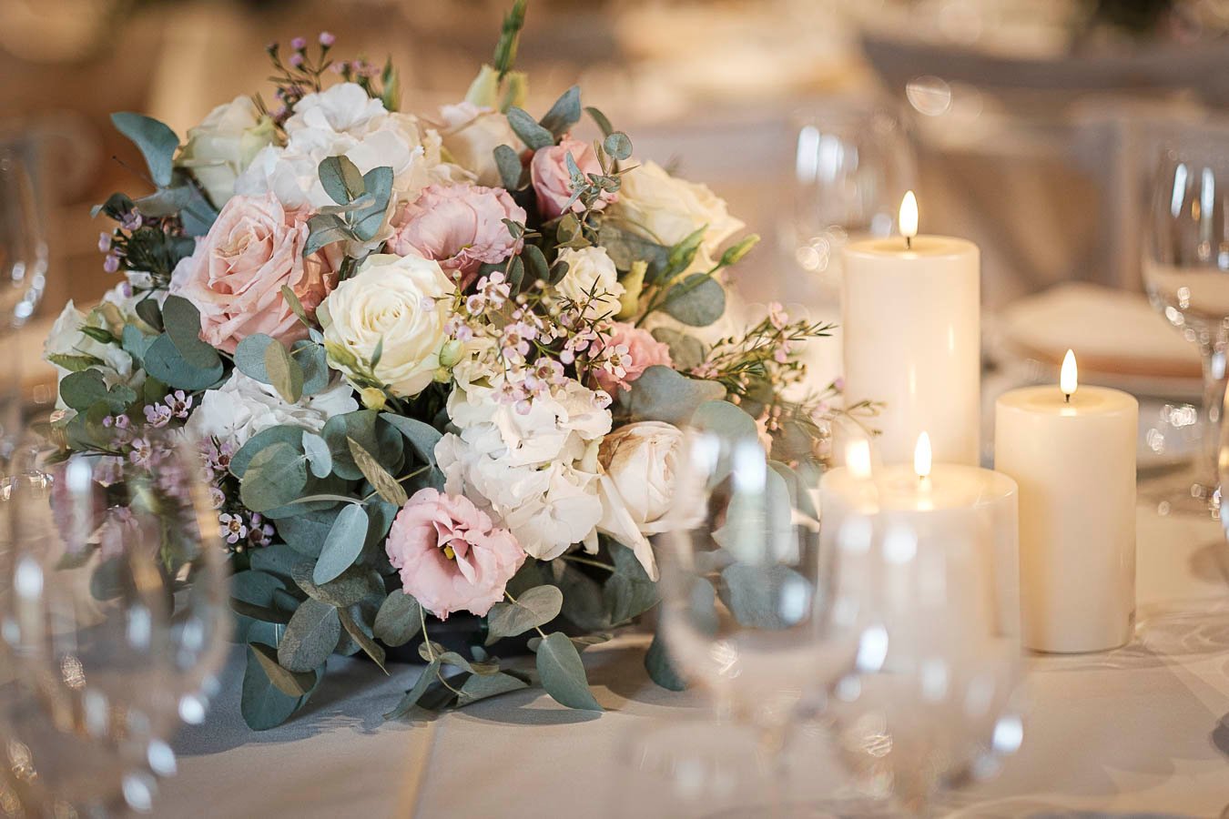 Décoration florale de mariage — Catherine & Ludovic