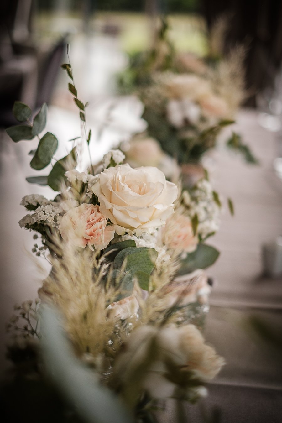 Décoration florale de mariage — Clémentine & Romain
