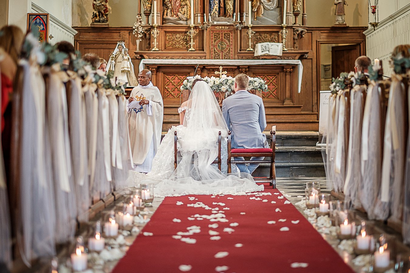 Mariage de Kim et Arne au Château de Mirwart